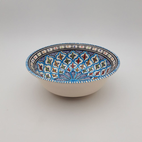 Saladier Bakir turquoise - D 25 cm