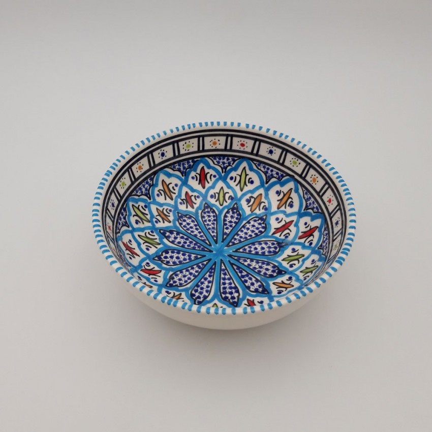 Bol Bakir turquoise - D 18 cm