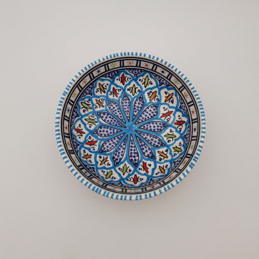Bol Bakir turquoise - D 18 cm