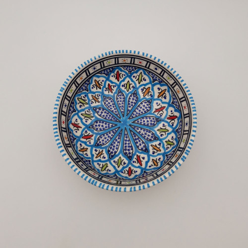 Bol Bakir turquoise - D 18 cm
