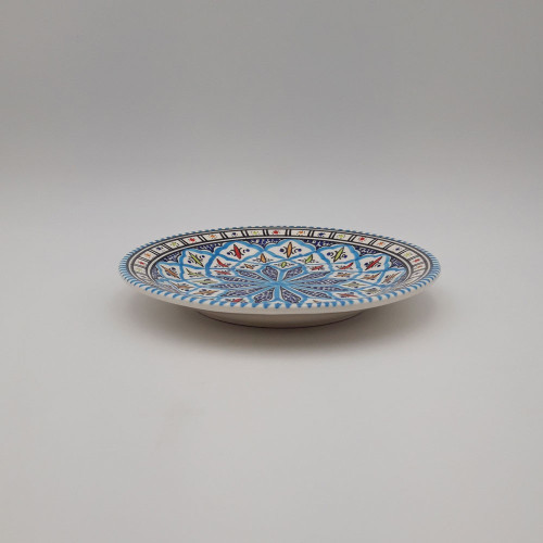 Assiette plate Bakir turquoise - D 24 cm