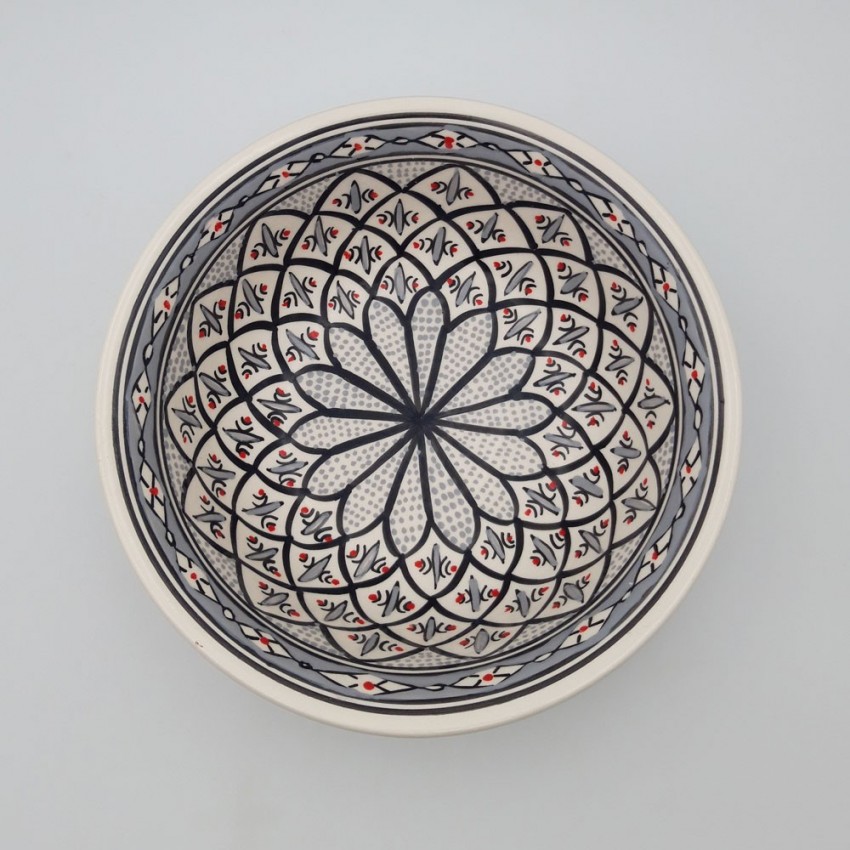 Saladier Bakir gris - D 25 cm