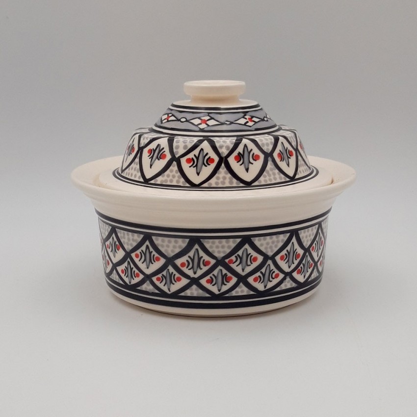 Cocotte Querouana Bakir gris - D 20 cm