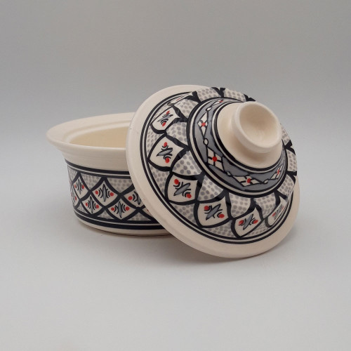 Cocotte Querouana Bakir gris - D 20 cm