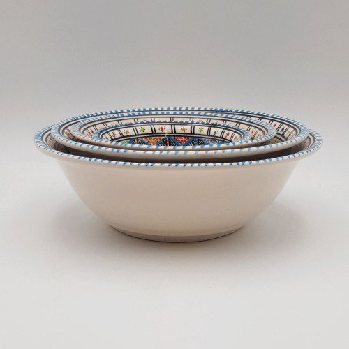 Lot de 4 saladiers Bakir royal