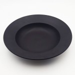 Assiette à pâtes Noir Mat - D 29 cm - Assiette creuse