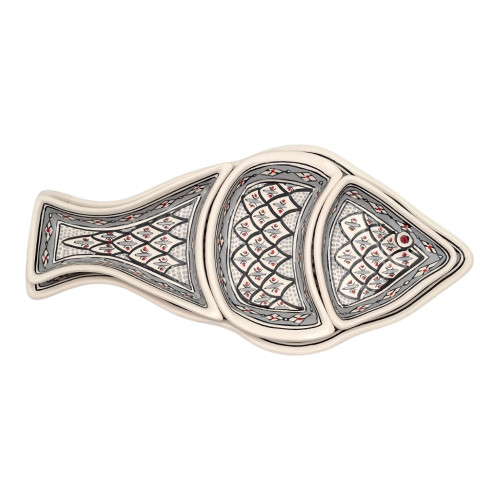 Service apéritif Poisson Bakir Gris