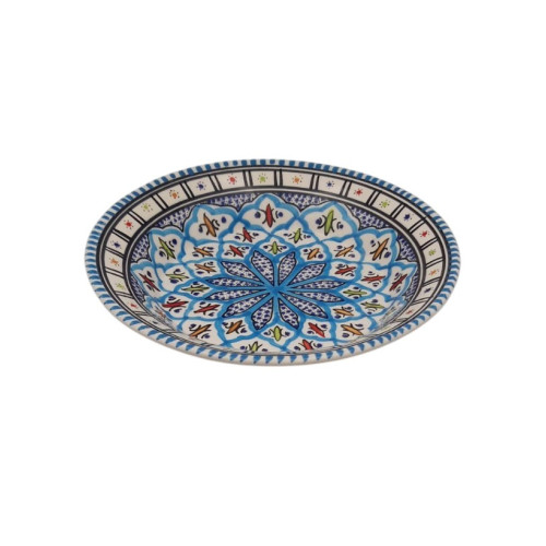 Assiette creuse Bakir turquoise - Diam 24 cm 2