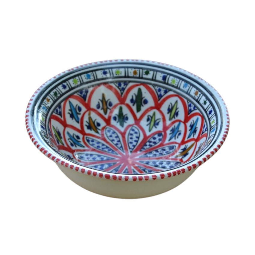 Saladier Bakir rouge - D 20 cm