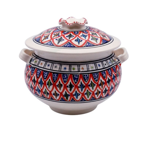 Soupière Bakir rouge