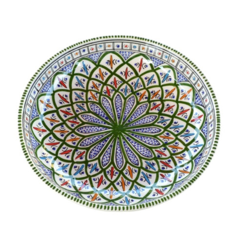 Jatte Bakir vert - D 31 cm