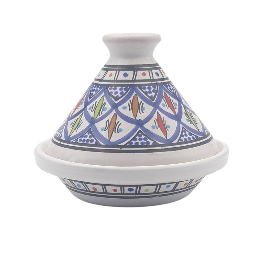 Petit tajine Bakir Bleu - D 17 cm