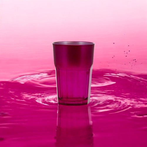 Verres à eau colorés Médina 38 cl x 3