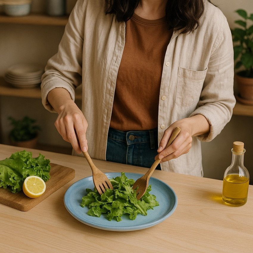 Assiette à entrée ou dessert Lagoon - D 19.5 cm