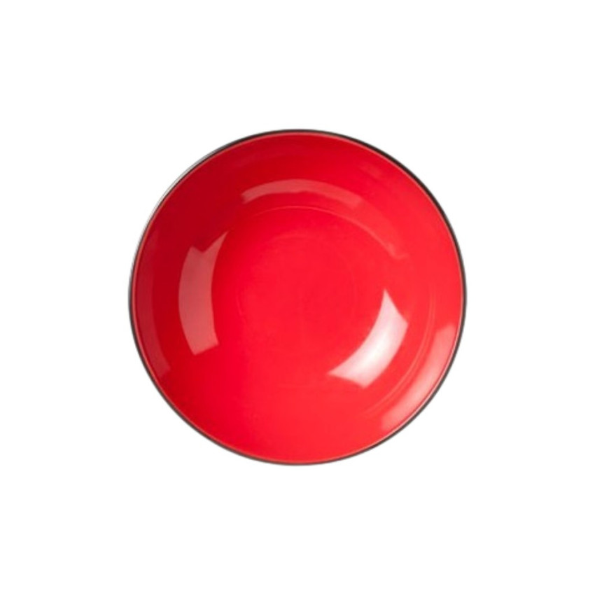 Assiette creuse Finesse Rouge - D 20 cm