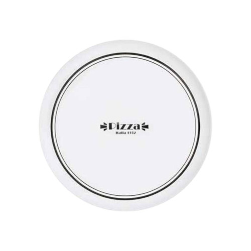 Assiette à pizza en opale blanche Bistro - D 33 cm 2