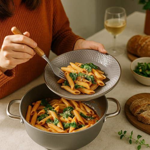 Assiette creuse Ravenna Gris - D 20 cm