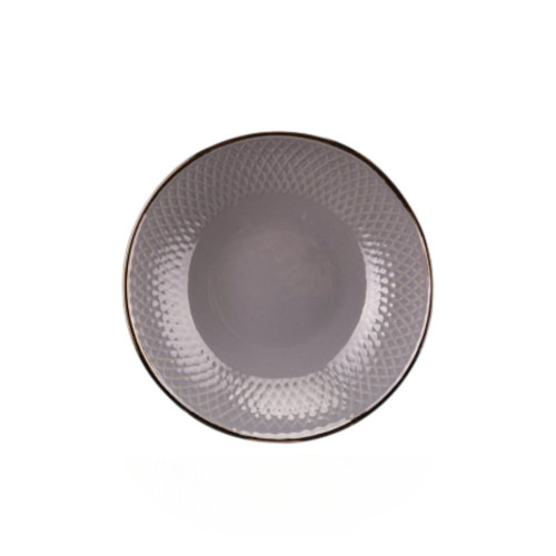 Assiette creuse Ravenna Gris - D 20 cm