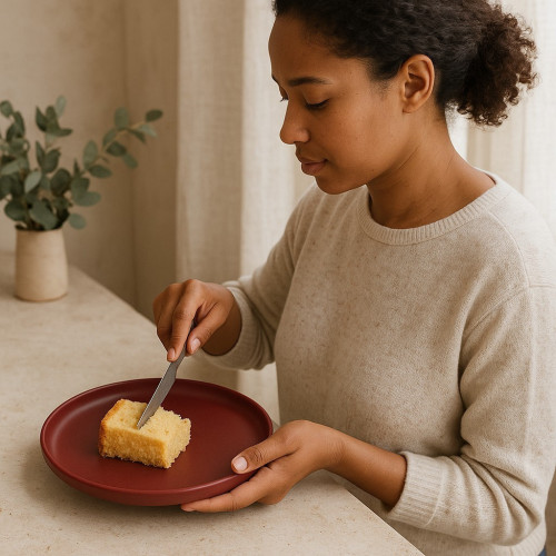 Assiette à entrée ou à dessert Raspberry - D 21cm