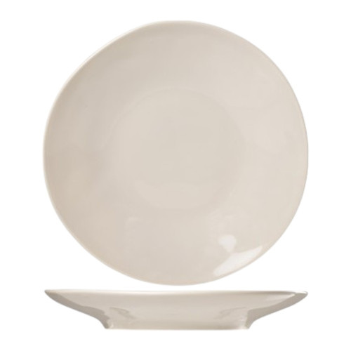Assiette plate Ice Cream Grey - D 28 cm