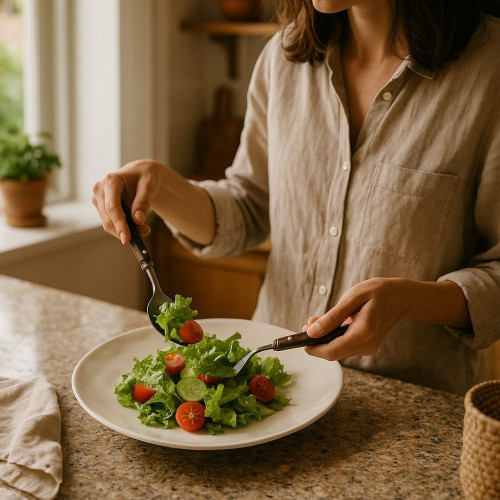 Assiette plate Ice Cream Grey - D 28 cm