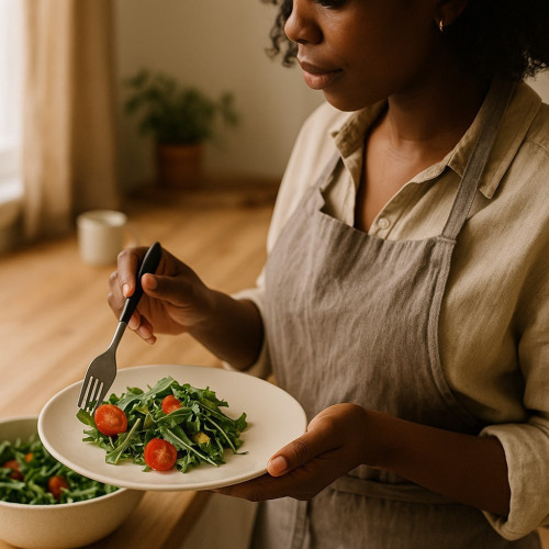 Assiette à entrée ou à dessert Ice Cream Grey - D 20cm