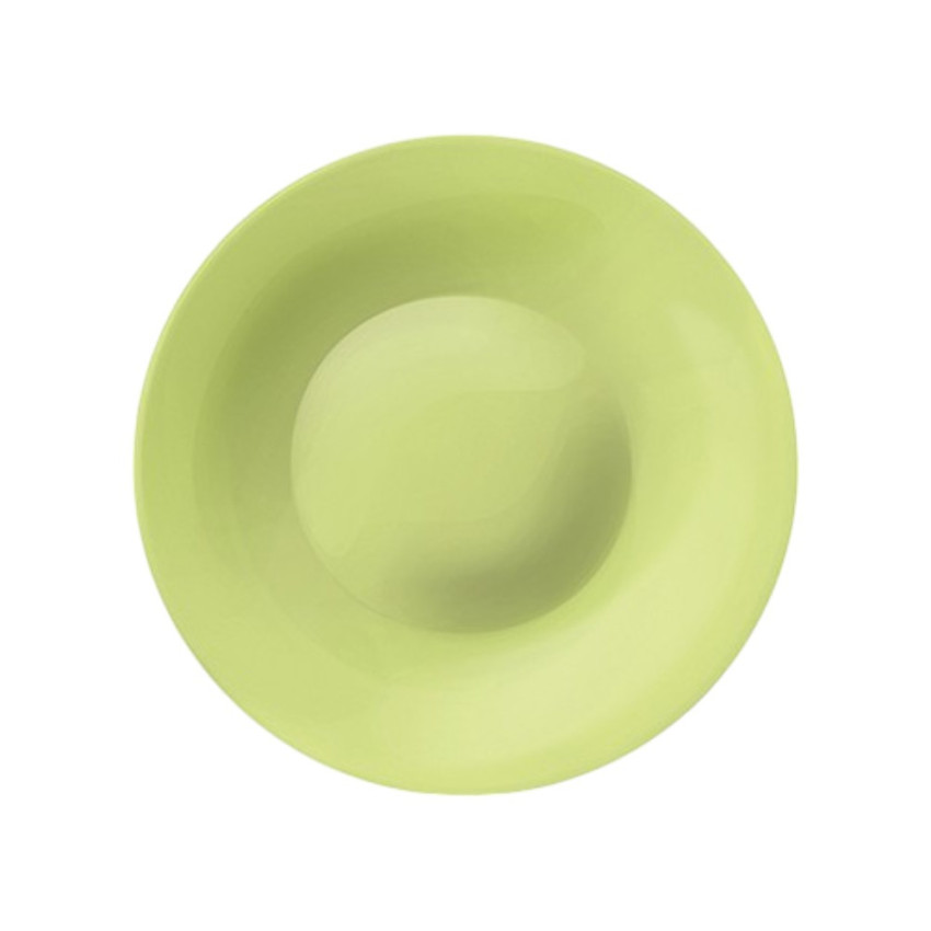 Lot de 6 assiettes creuses Tone Vert - D 22.5 cm