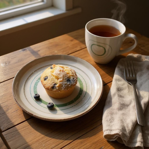 Assiette à entrée ou à dessert Larissa - D 19.5 cm