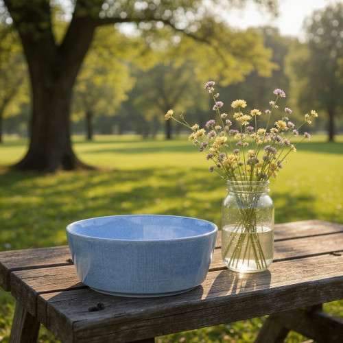 Saladier Sajet Bleu - D 20 cm