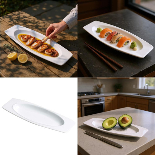 Plat ovale Cosy - D 30.5*11.5 cm