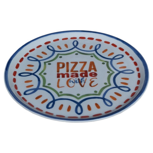 Assiette à pizza 31 cm de diamètre 4 Saisons