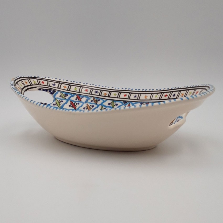 Corbeille Jileni turquoise