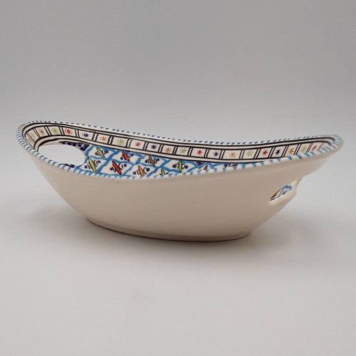 Corbeille Jileni turquoise