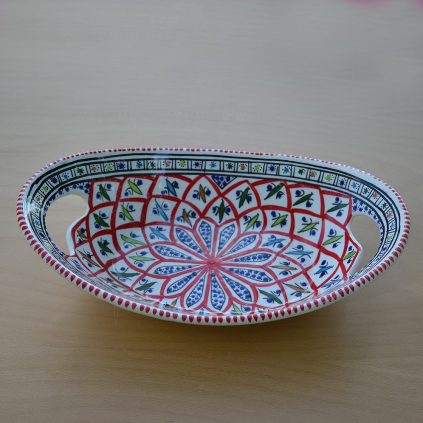 Corbeille Bakir rouge