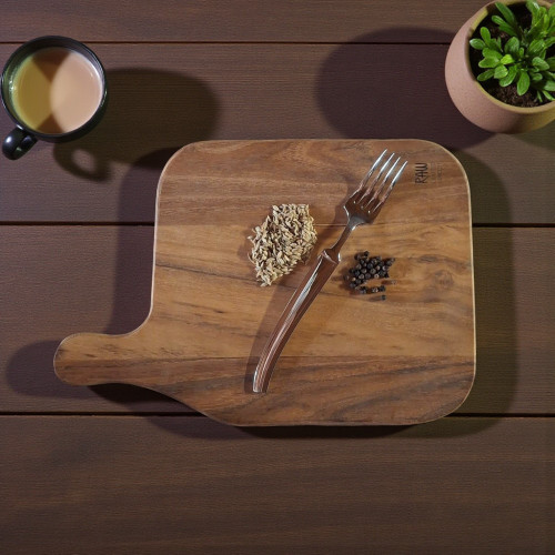 Lot de 6 fourchettes à viande en inox Texas