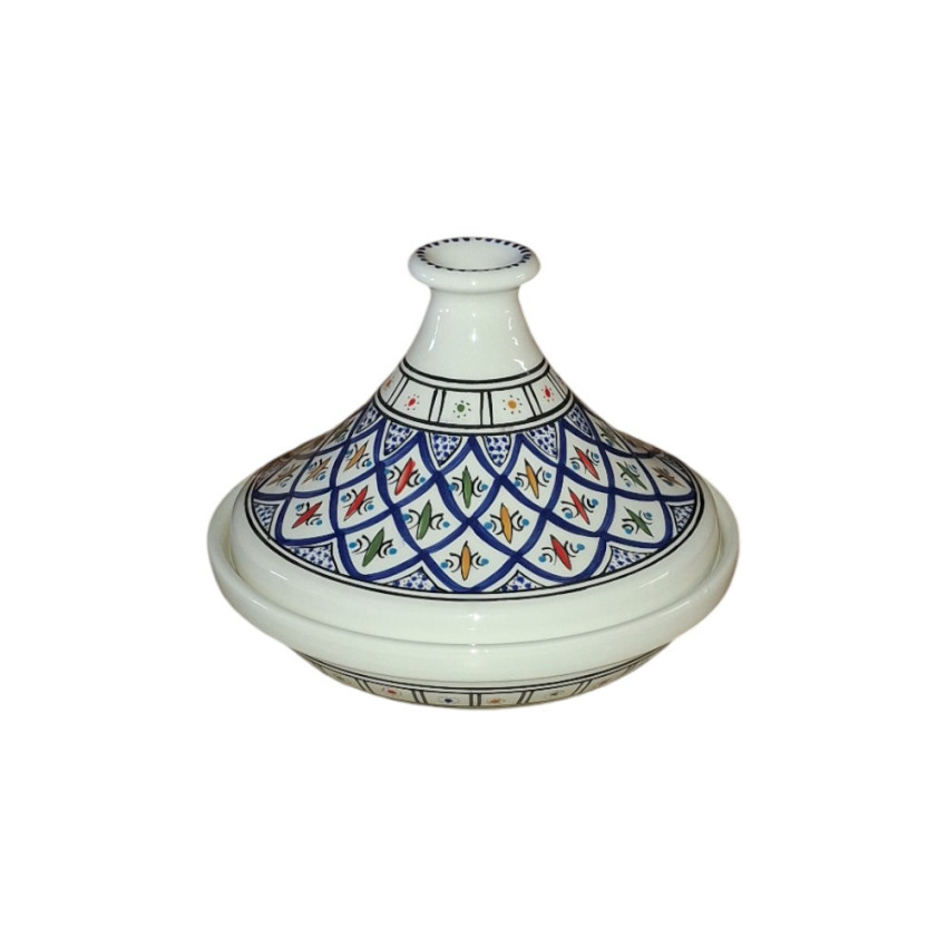 Tajine individuel de service Bakir bleu - D 22 cm