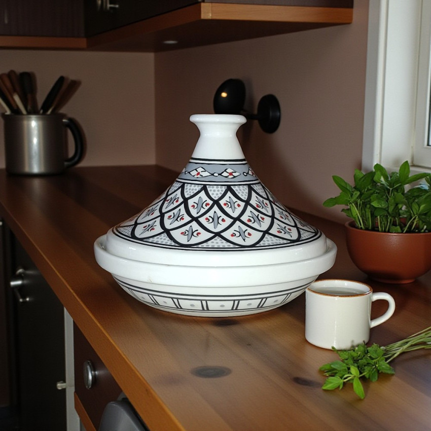Tajine individuel de service Bakir Gris - D 22 cm