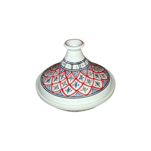 Tajine individuel de service Bakir Rouge - D 22 cm