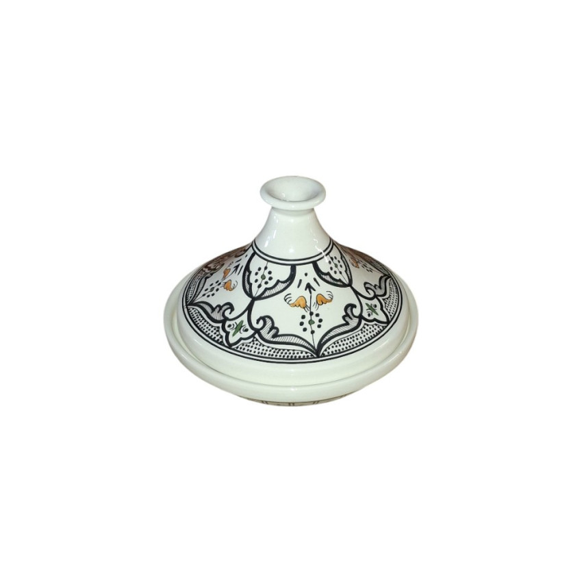 Tajine individuel de service Marocain Noir - D 22 cm