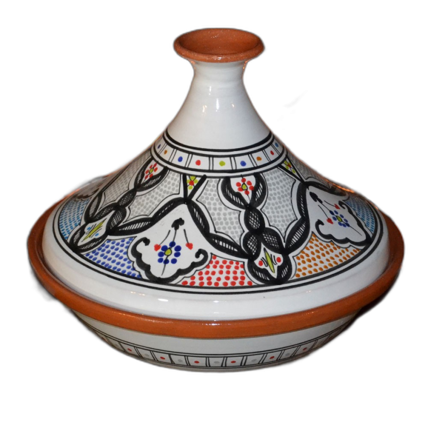 Tajine Marocain color - D 31 cm