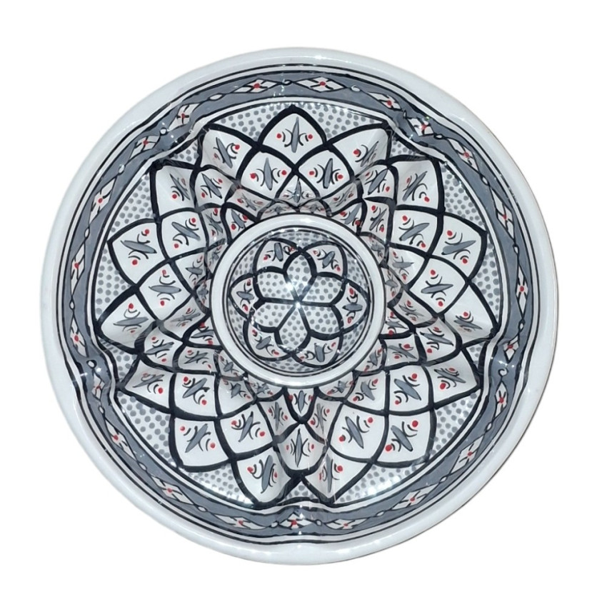 Plateau apéritif Bakir Gris