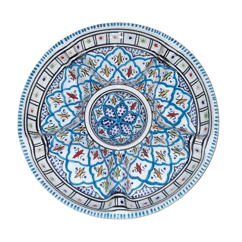 Plateau apéritif Bakir Turquoise