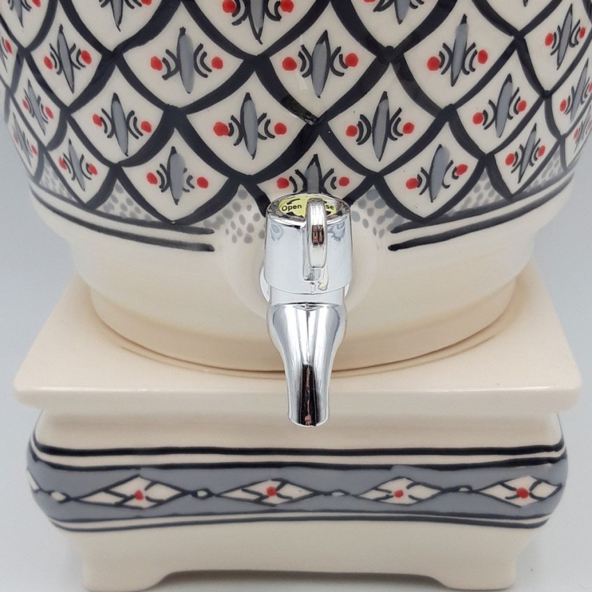 Vinaigrier grande capacité Bakir Gris 5 L