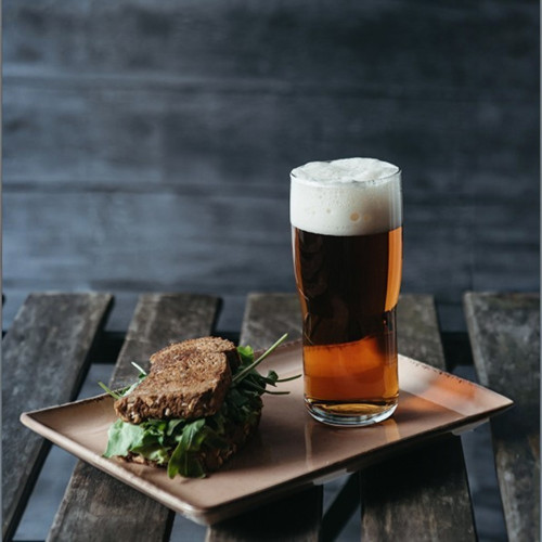 Verres à bière empilable T-Bier 33 cl x 6