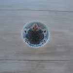 Bol Marocain turquoise Liseré - D 10 cm
