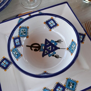 Bol Khelel bleu - D 18 cm