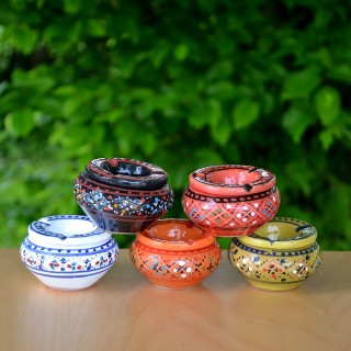 Cendrier Marrakech blanc - Mini modèle