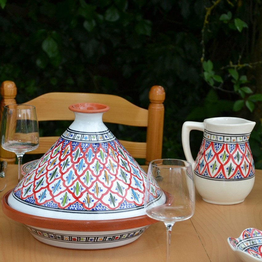 Cruche à eau  Bakir rouge 1L