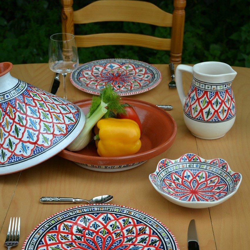 Cruche à eau  Bakir rouge 1L