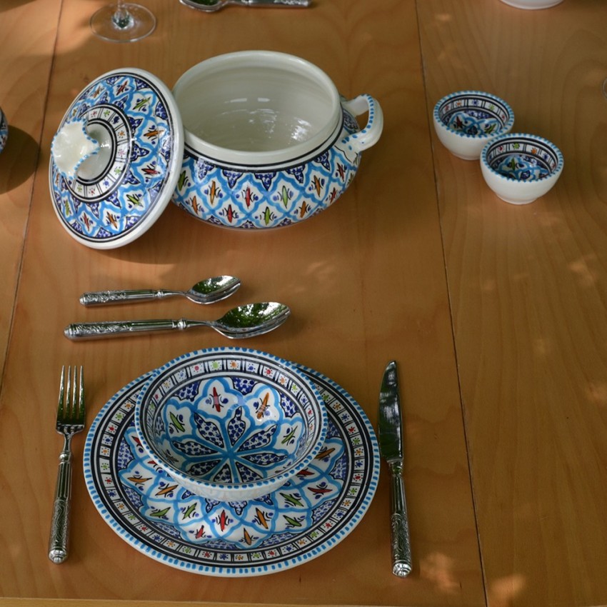 Bol Bakir turquoise - D 16 cm